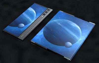 مدل سه بعدی گوشی رول شدنی شیائومی براساس پتنت های این شرکت ساخته شد