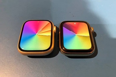 تصویری از تفاوت ابعاد نمایشگر اپل واچ سری 7 با نسل گذشته منتشر شد