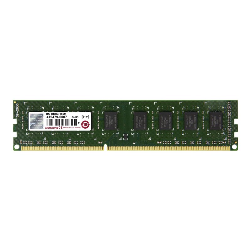 رم کامپیوتر ترنسند مدل DDR3 1600MHz ظرفیت 8 گیگابایت