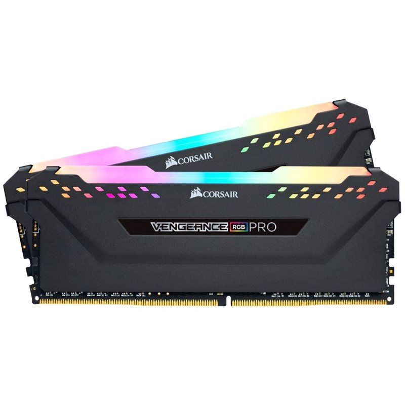 رم کامپیوتر Corsair مدل Vengeance RGB Pro Quad ظرفیت 64 گیگابایت