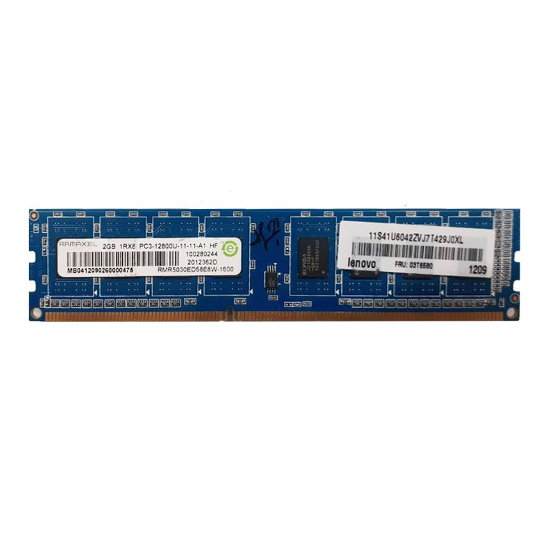 رم کامپیوتر رامکسل مدل DDR3 12800MHz باس 1600 ظرفیت 2 گیگابایت