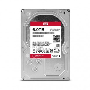 هارد دیسک اینترنال وسترن دیجیتال سری قرمز Red Pro ظرفیت ۶ ترابایت