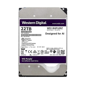 هارد دیسک اینترنال وسترن دیجیتال سری بنفش ظرفیت 22 ترابایت