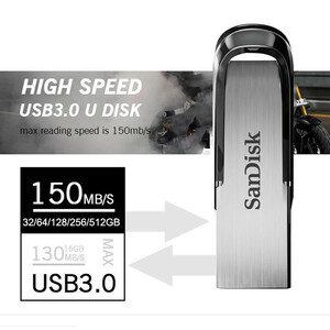 فلش سن دیسک مدل Ultra Flair CZ73 ظرفیت 512 گیگابایت