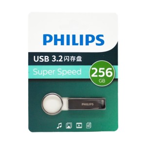 خرید فلش مموری فیلیپس مدل FM21UA-F ظرفیت 256 گیگابایت با رابط USB 3.2 رشت