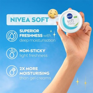 خرید آنلاین کرم نرم کننده نیوآ مدل Soft حجم 300 میلی لیتر رشت