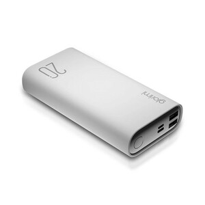 خرید پاوربانک 22.5 وات گلوریمی مدل LIGHTCORE ظرفیت 20000 میلی‌آمپرساعت به همراه کابل USB-C