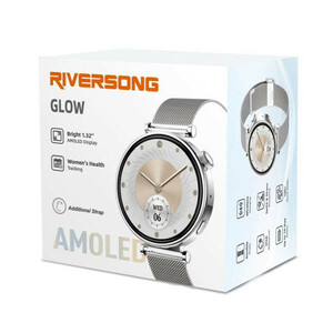 خرید ساعت هوشمند 1.32 اینچی ریورسانگ مدل Glow SW906 با بند فلزی