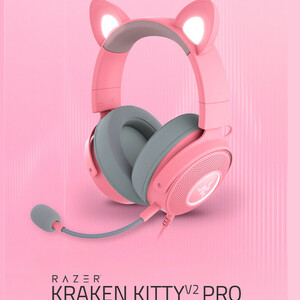 قیمت هدست مخصوص بازی ریزر مدل Kraken Kitty V2 Pro
