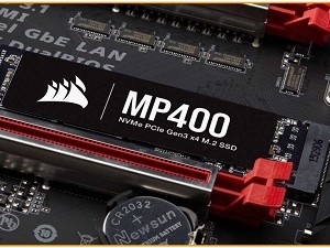 SSD MP400 m.2 NVMe Corsair با 8 ترابایت حافظه ذخیره سازی