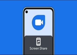 روش به اشتراک گذاری صفحه در اپلیکیشن اندرویدی Google Duo