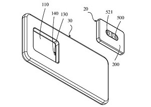 پتنت جدید گوشی هوشمند اوپو با ماژول دوربین برداشتنی