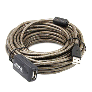 کابل افزایش طول یو اس بی اکتیو 20 متری