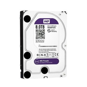 هارد دیسک اینترنال وسترن دیجیتال سری بنفش ظرفیت ۸ ترابایت