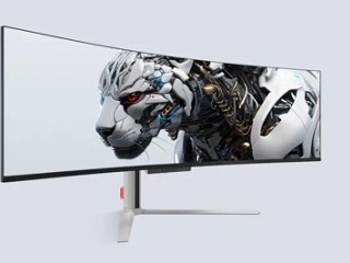 تیزر مانیتور گیمینگ ۴۹ اینچی QD-OLED ردمجیک، طراحی زیبای آن را به‌تصویر می‌کشد