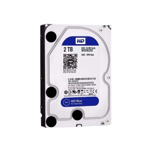 هارد دیسک اینترنال وسترن دیجیتال سری آبی ظرفیت ۲ ترابایت