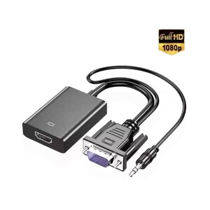 مبدل VGA به HDMI همراه با آداپتور