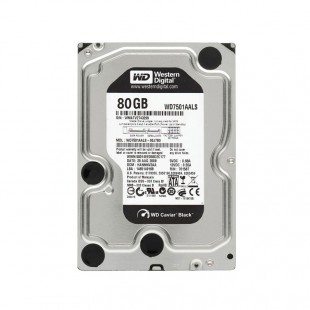 هارد دیسک اینترنال وسترن دیجیتال مدل IDE سری مشکی ظرفیت ۸۰ گیگابایت شرکتی