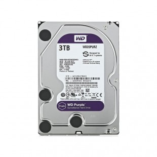 هارد دیسک اینترنال وسترن دیجیتال سری بنفش ظرفیت ۳ ترابایت