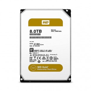 هارد دیسک اینترنال وسترن دیجیتال سری طلایی ظرفیت ۸ ترابایت
