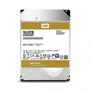هارد دیسک اینترنال وسترن دیجیتال سری طلایی ظرفیت ۱۰ ترابایت
