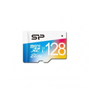 کارت حافظه سیلیکون پاور مدل Color Elite ظرفیت 128 گیگابایت