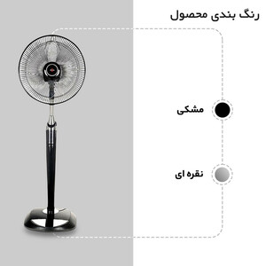 پنکه پارس خزر مدل FSR-SHIBA