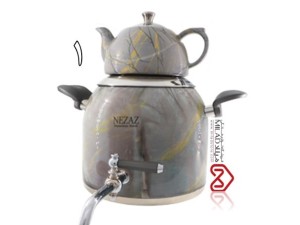 کتری و قوری  5 لیتری طرح سنگی (مدل 3022) ـ برند نزاز