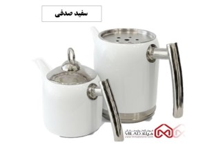 کتری و قوری تمام استیل استوانه ای (مدل 5016) ـ برند نزاز