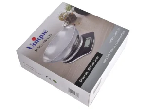 ترازوی آشپزخانه دیجیتال یونیک کد 6535 | دقت ۰.۱ گرم | ظرفیت ۸۰۰ گرم