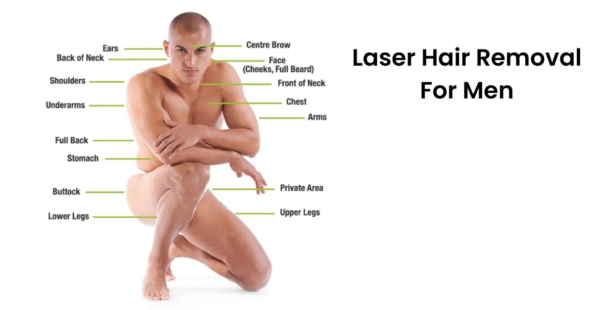 لیزر موهای زائد مردان و آقایان و پسرها