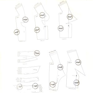 الگو آماده یقه (بیش از 25 مدل مختلف)