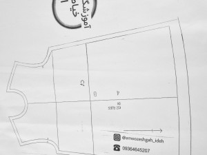 الگو آماده بالاتنه کودک + آستین و شلوار