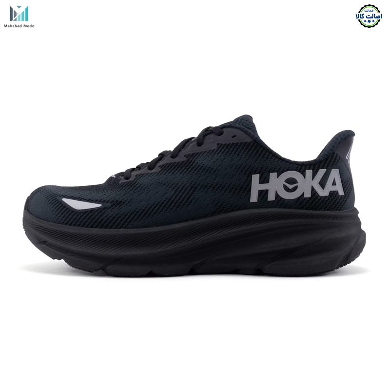کفش مردانه هوکا کلیفتون 9 گورتکس مشکی مدل HOKA Clifton 9 GTX 1141470-BBLC سایز 44