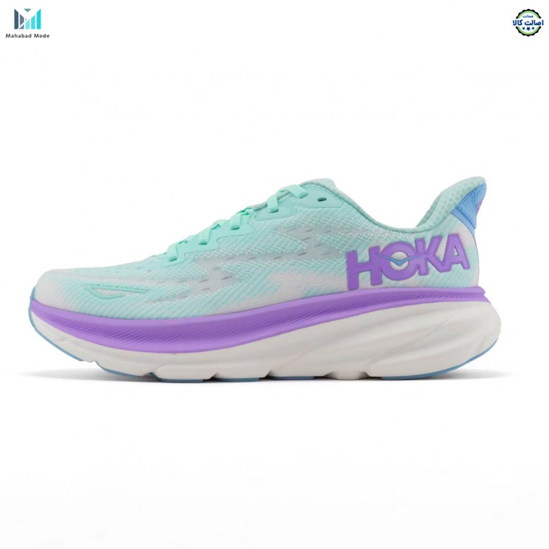 کفش زنانه هوکا کلیفتون 9 مدل HOKA Clifton 9 (Wide) 1132211 SOLM سایز 40