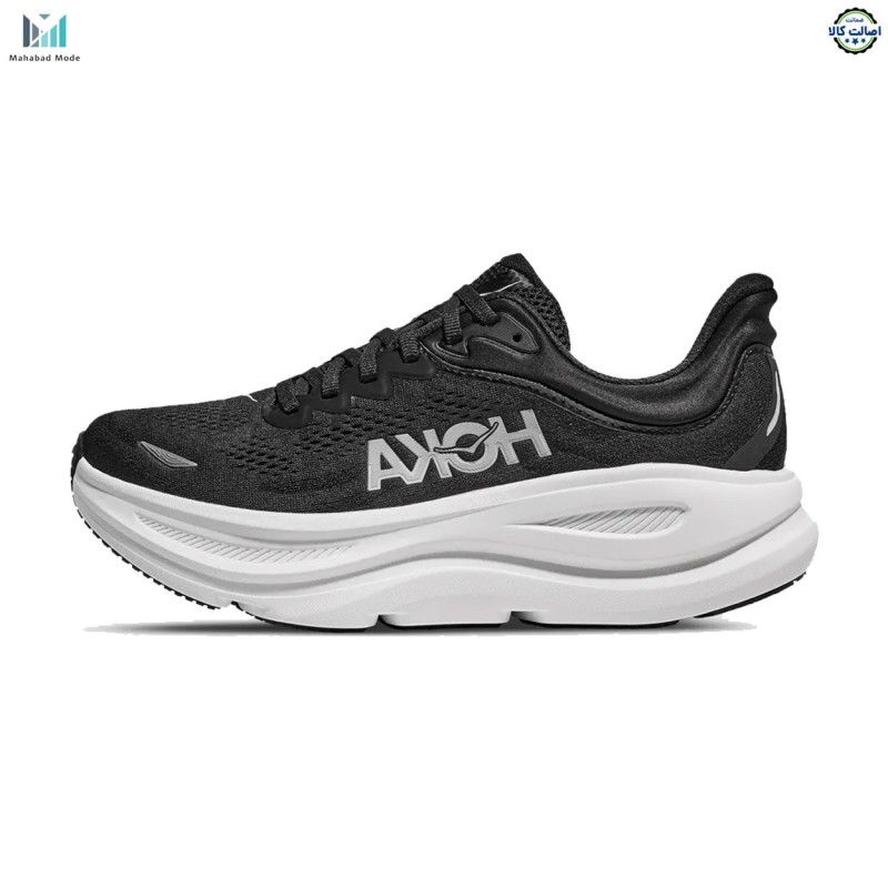 کفش هوکا باندی 9  واید مدل HOKA BONDI 9 (4E X-WIDE) 1162015-BWHT سایز 45