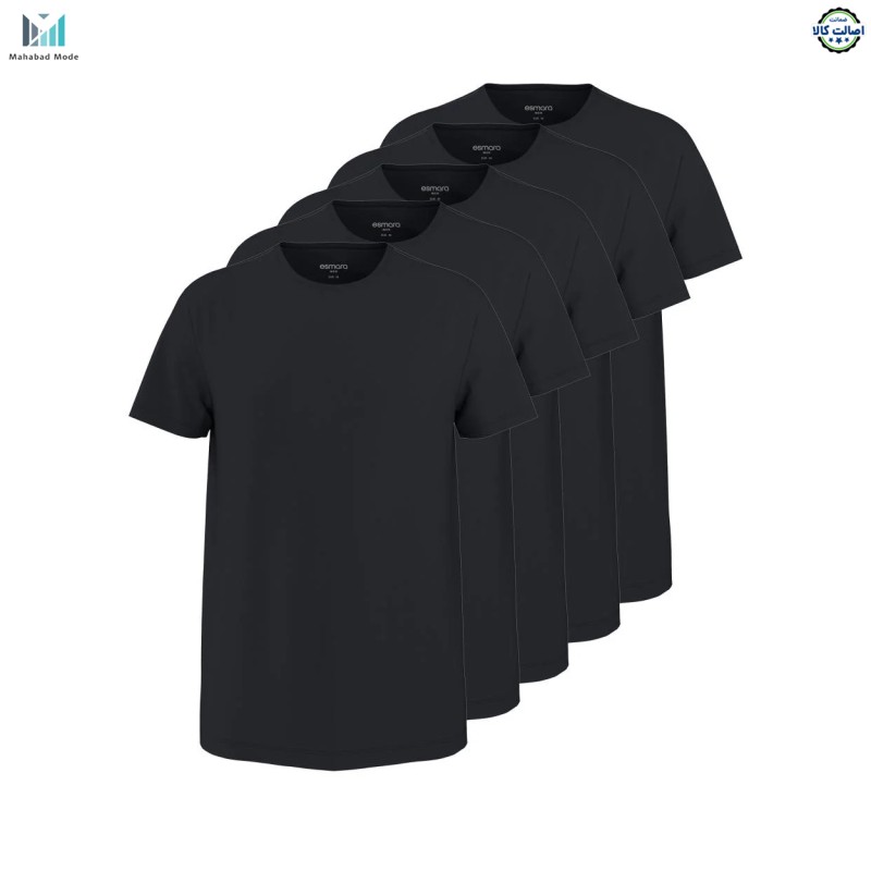 تیشرت مردانه اسمارا ( پک 5 عددی ) کد IAN481271-2410