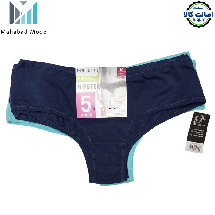 شورت نخی زنانه اسمارا پک 5 عددی مدل IAN 357393-2010