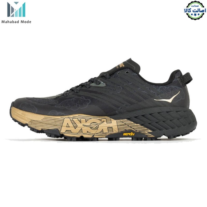 کفش تریل رانینگ هوکا اسپید گوت 4 مدل Hoka One One Speedgoat 4 1122892 BKGD