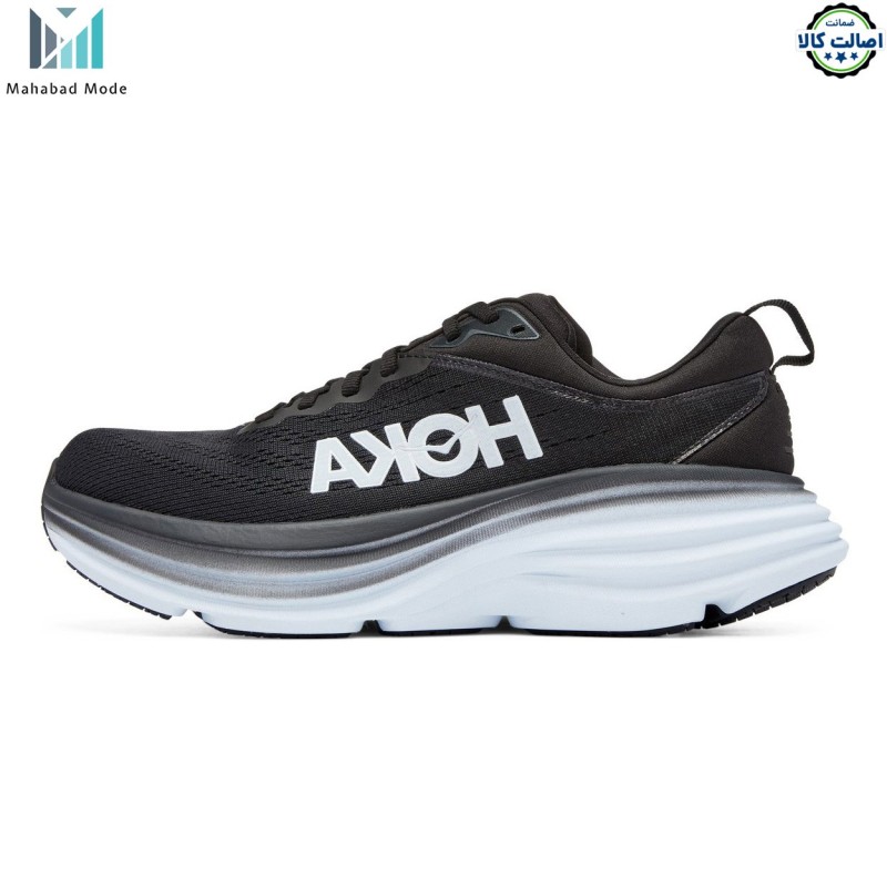 کفش هوکا باندی 8 واید مدل Hoka Bondi 8 Wide 1127954 BWHT سایز 40