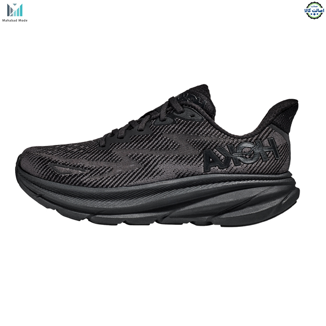 کفش هوکا کلیفتون 9 مشکی مدل Hoka One One CLIFTON 9  1127895-BBLC سایز 43