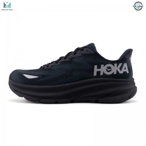 کفش مردانه هوکا کلیفتون 9 گورتکس مشکی مدل HOKA Clifton 9 GTX 1141470-BBLC سایز 44
