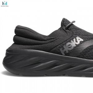 قیمت کتونی هوکا ریکاوری مشکی مدل HOKA ONEONE ORA RECOVERY 1119397-bblc