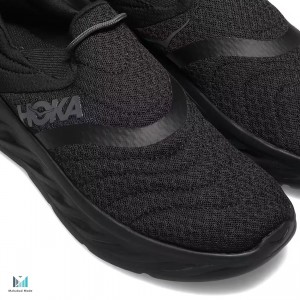 معرفی کفش هوکا ریکاوری مشکی مدل HOKA ONEONE ORA RECOVERY 1119397-bblc