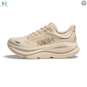 کفش هوکا باندی 9 کرم مدل HOKA Bondi 9 1162012-VCH سایز 36