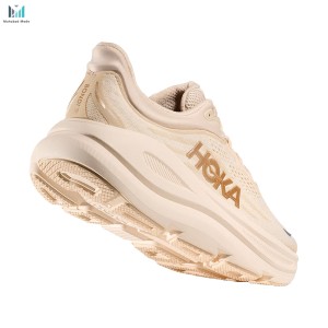 کتونی هوکا باندی 9 کرم مدل HOKA Bondi 9 1162012-VCH