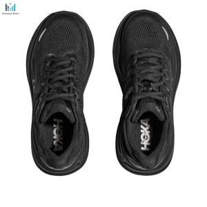خرید کتونی هوکا باندی 9 مشکی مدل HOKA ONE ONE Bondi 9 1162012-BBLC