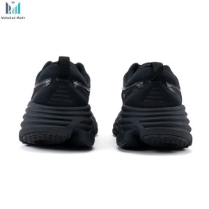 کفش هوکا باندی 8 مشکی مدل Hoka Bondi 8 wide 1127954 BBLC سایز 2/3 42