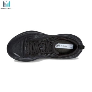 خرید کفش هوکا باندی 8 واید مشکی مدل Hoka Bondi 8 Wide 1127953 BBLC