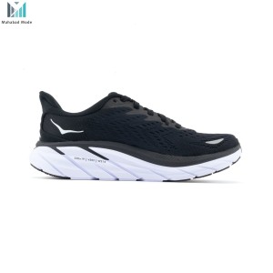 کفش هوکا کلیفتون 8 مشکی سفید مدل HOKA ONE ONE CLIFTON 8 1119394 BWHT سایز39، 40